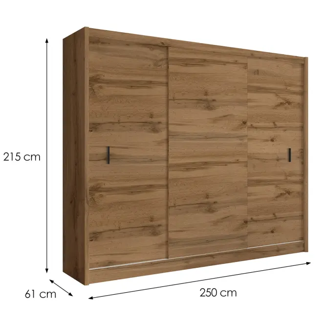Šatní skříň Multi 250 wotan,2