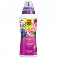 Compo tekuté hnojivo pro hortenzie a kyselomilných rostlin 500 ml