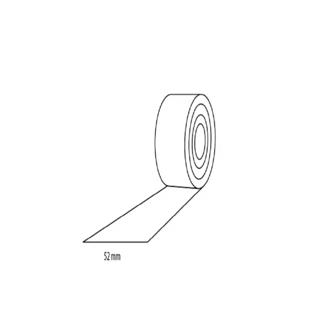 Lišta samolepicí PVC 52mm x 5m dub divoký