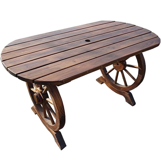 Dřevěný stůl 120x65x68 