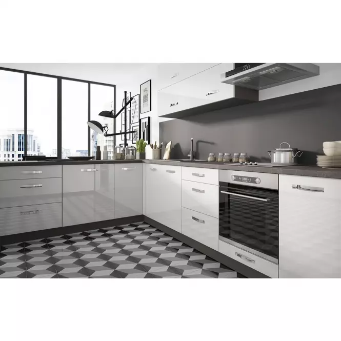 Kuchyňská dvířka Essen biely 40/72 D1D/40 W2/40 D11/80 W3/80 D8Z/8