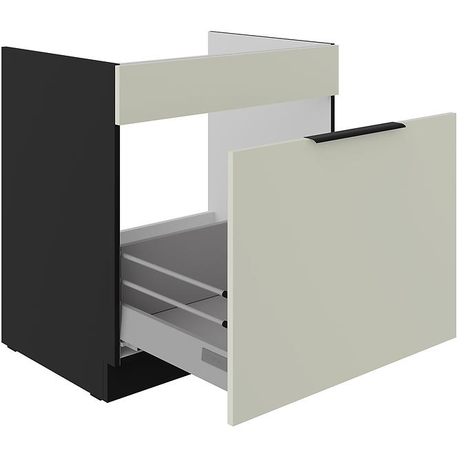 Kuchyňská skříňka Arona cashmere 80ZL 1S BB,3