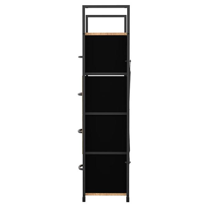 Regál se zásuvkami 9329 přírodní/černá