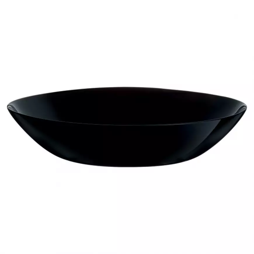 Talíř Hluboký 20cm Zelie Černý 00509