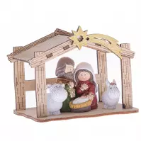 Betlém se svatou rodinou 9.5x7.2x6 cm