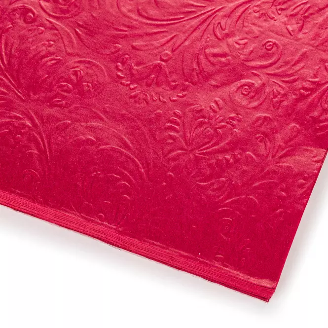Ubrousky papírové 33x33 cm 20 ks vínové 29251582