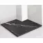 Sprchová vanička čtvercová Magnum Carrara Black 90x90x2,5 Rea K7003,4