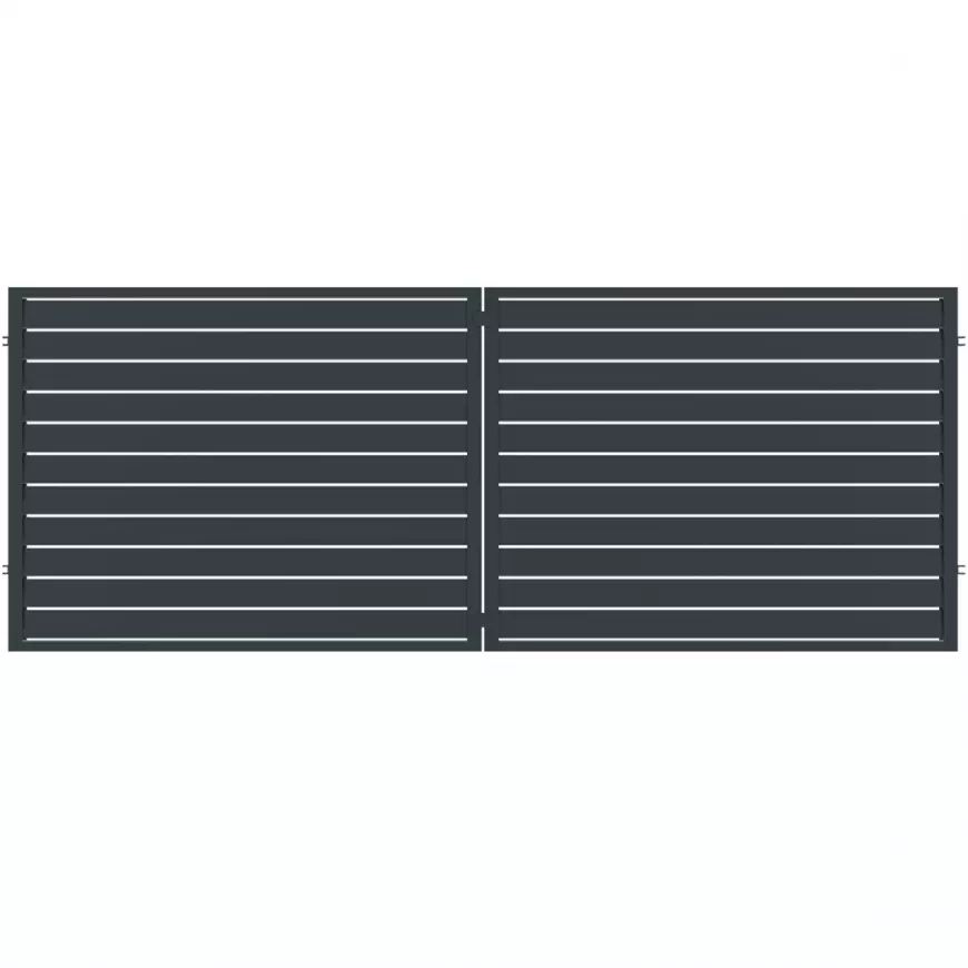 Baumax.cz: Brána salerno 400x150 zn ral 7024 MAT