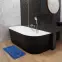 Koupelnová předložka 50x80cm gba610 modrý,3