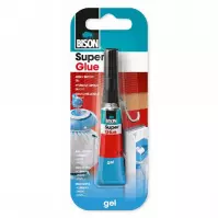 BISON SUPER GLUE GEL 2 g Jumbo Card