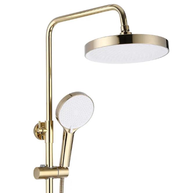 Sprchový set Rea Bloom bílá/zlato,3