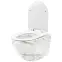WC závěsné Carlos duroplast/Slim/Zm Lava Shiny,5