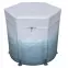 Lodová vaňa Glacial dip pro 1 osobu 0,9 x 0,8 x 0,6m 6002K,2
