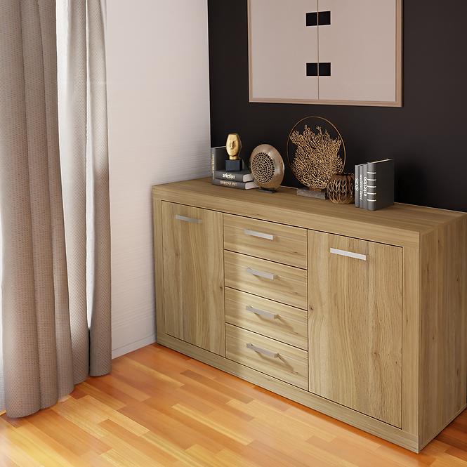 Komoda Talino 2D4S dub Mauvella Tbbk231-D108,7