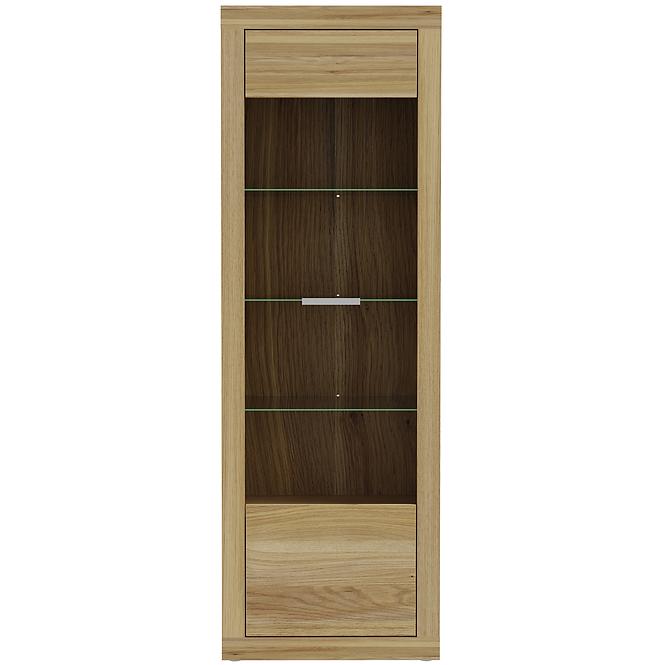 Vitrína Talino L/R dub Mauvella Tbbv713-D108,5