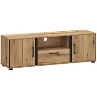TV stolek Kendal B 2d1s Light + Black