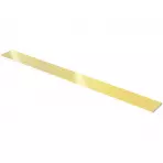 Lišta kovová Inox Gold Super Mirror 2,5/120