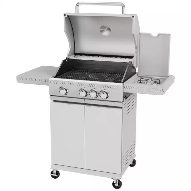 Plynový gril Mercado Vibes silver 3+1, 11,5 KW