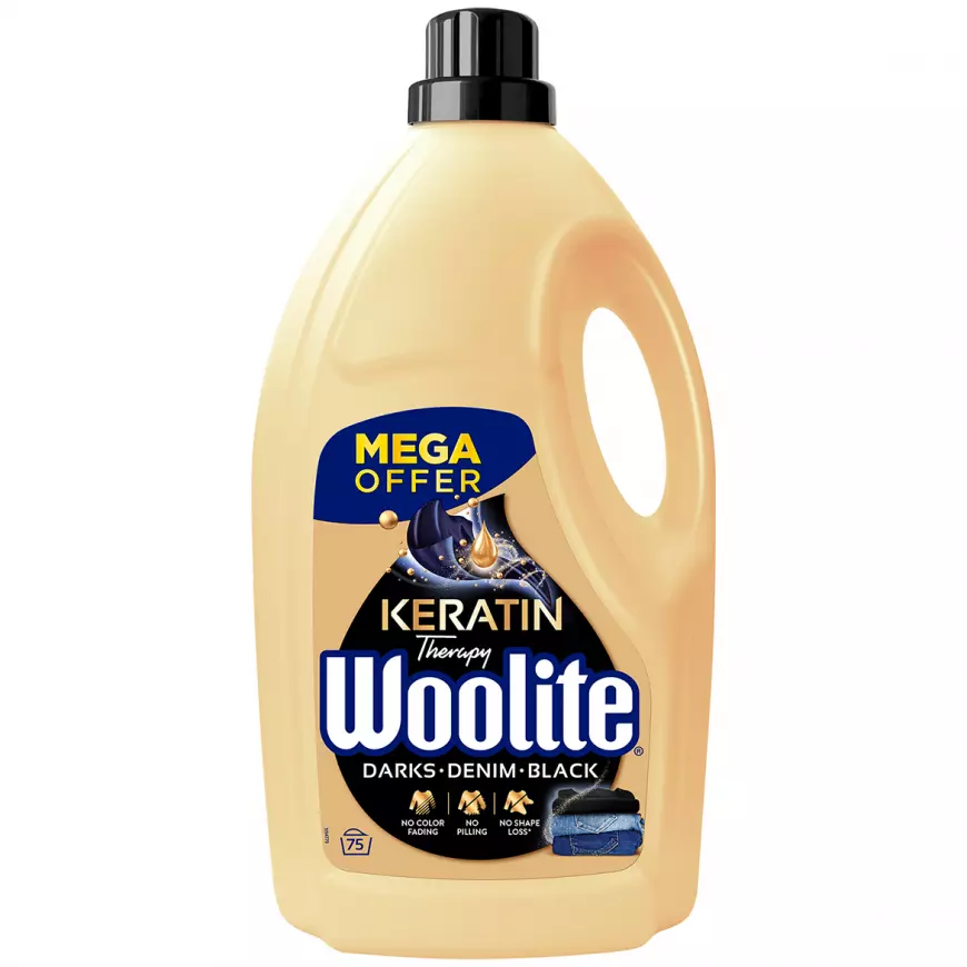 Woolite Keratin Therapy prací gel na černé a tmavé prádlo (4,5 l)