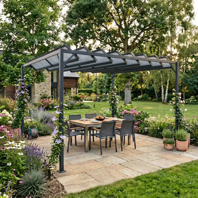 Zahradní pavilon / pergola YF-3866N 3x3.2m