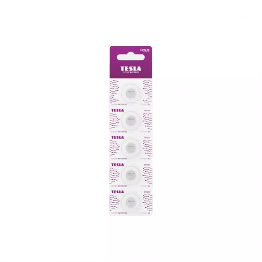Baterie Tesla CR 1220 5 ks