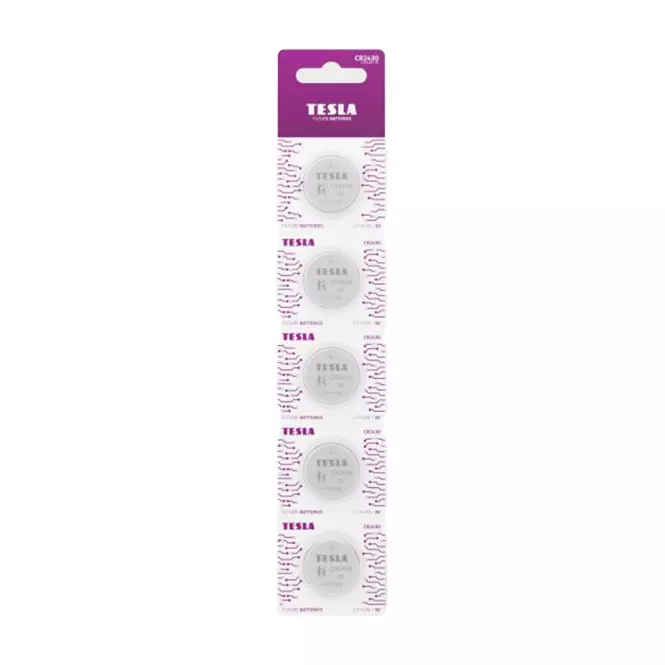 Baterie Tesla CR 2430 5 ks
