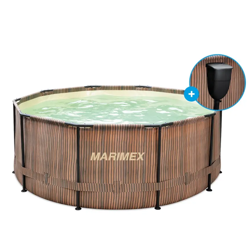 Baumax.cz: Bazén Marimex Florida 3,05 x 0,91m se zabudovaným skimmerem motiv TEAK