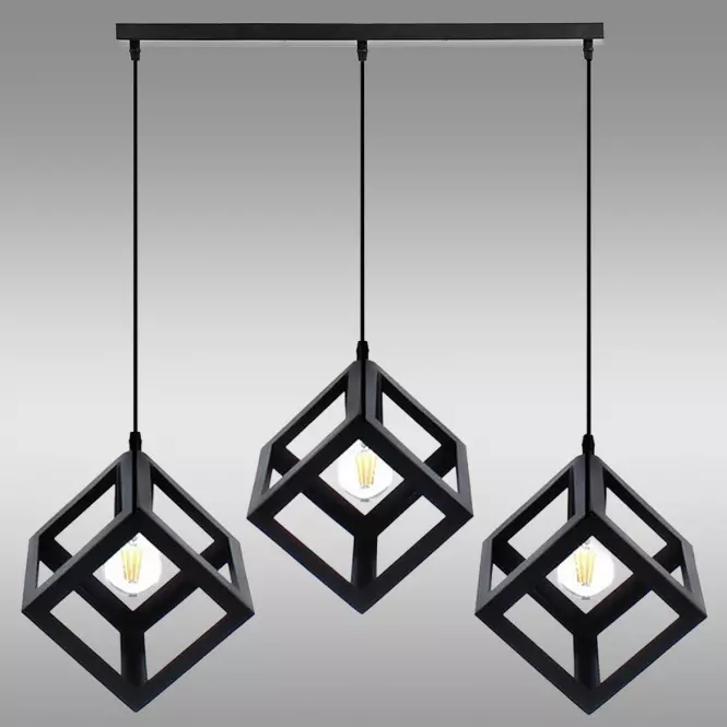 Svítidlo Talus Kostka Black Lw3
