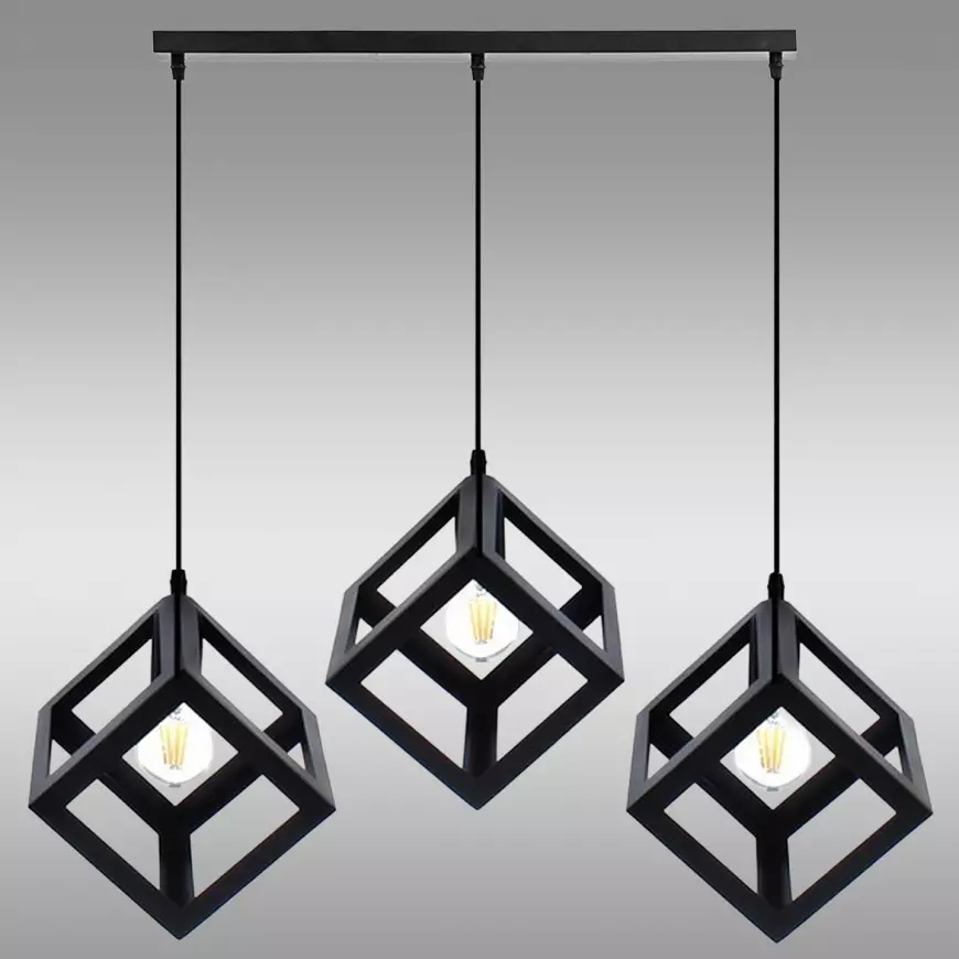 Svítidlo Talus Kostka Black Lw3
