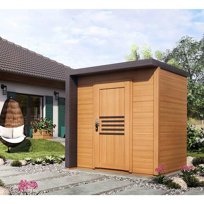 Dřevěný zahradní domek Bratek 207x202,4