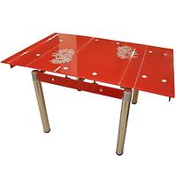 Stůl Frank 130x80 Červené