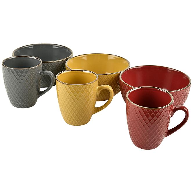 Miska malai 13.5cm šedá 639871