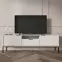Tv stolek 135 Austin bílá/černá,6