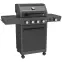 Plynový gril Mercado Luxe black 4+1, 15KW,2