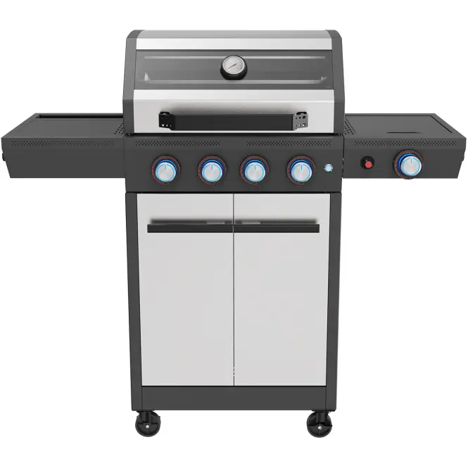 Plynový gril Mercado Luxe silver 4+1, 15KW