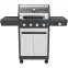 Plynový gril Mercado Luxe silver 4+1, 15KW,8