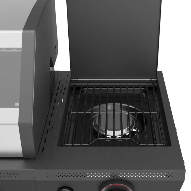 Plynový gril Mercado De Luxe silver 5+1, 18KW,4