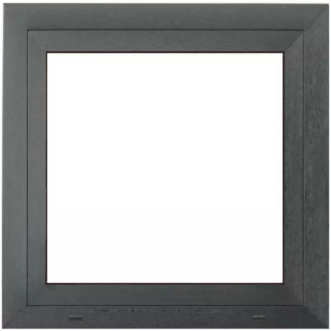Okno levé 90x90 antracit,2