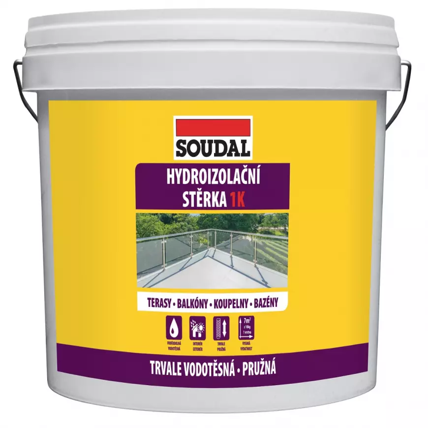 Soudal hydroizolační stěrka 1K 10KG