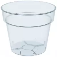 Květináč Planti12,4 cm transparentní