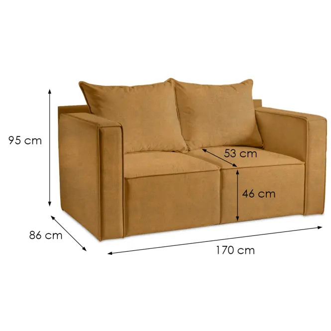 Sofa Luso L Zetta 296
