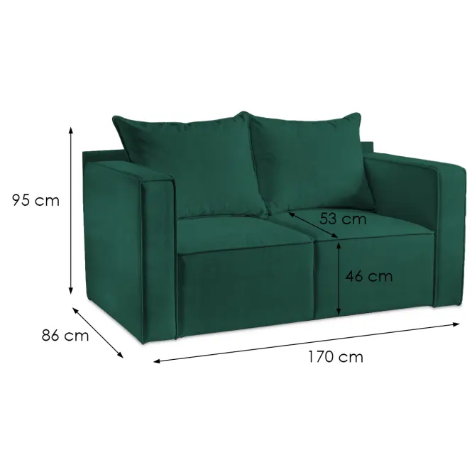 Sofa Luso L Zetta 298