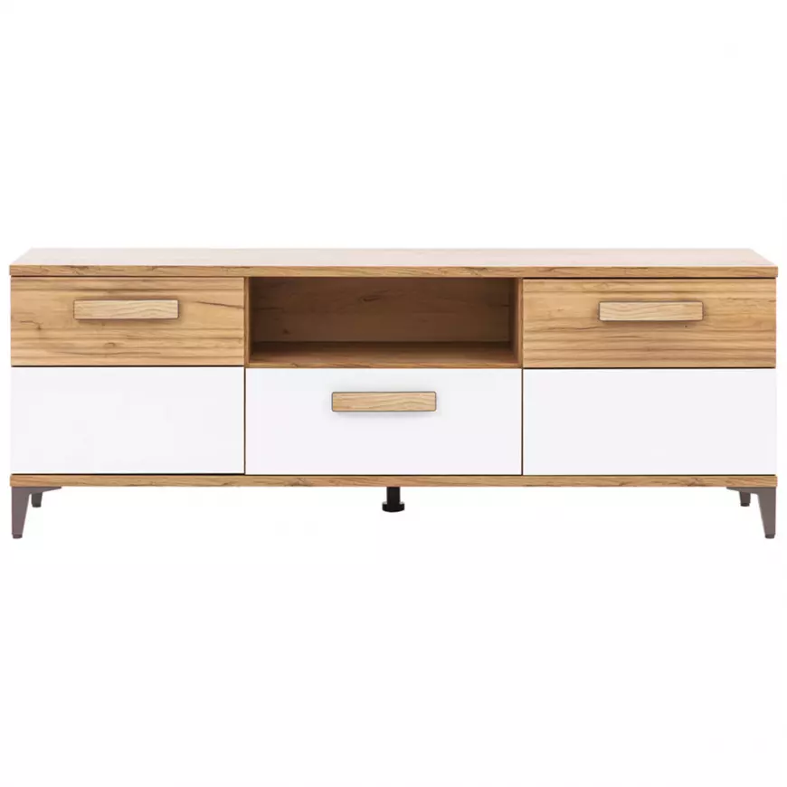 Tv stolek Snobi Sb01 dub craft/alpská bílá