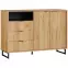 Komoda Konor 138 2d3s Dub Craft Gold