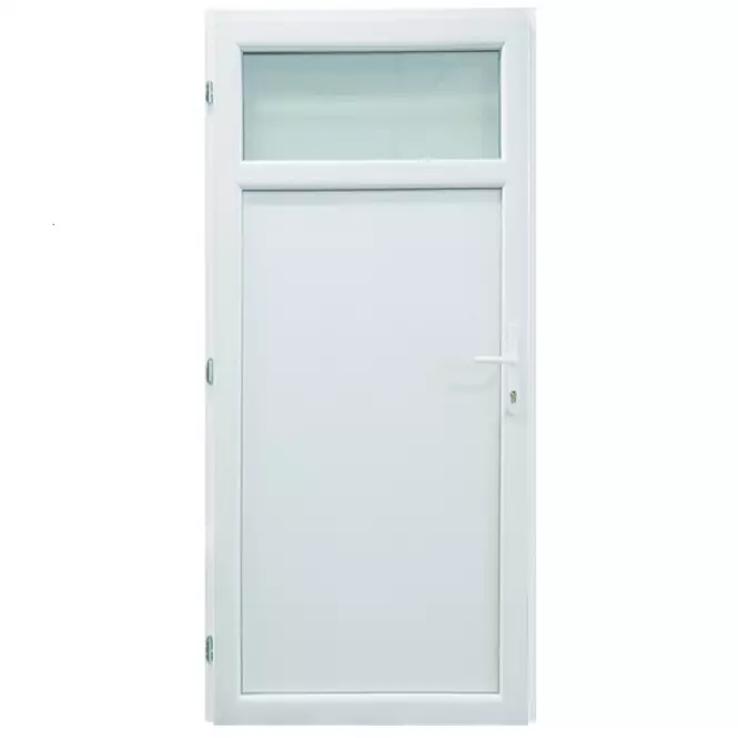 Vchodové dveře Eco D17 80L 88x198x6 bílé
