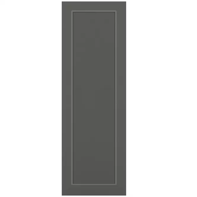Světlík ke vchodovým dveřím antracit 40x198 PVC panel