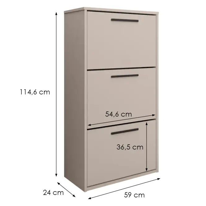 Botník Asper stojící kašmír/kašmír
