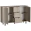 Komoda Novado 1NV 140 clay gray,4