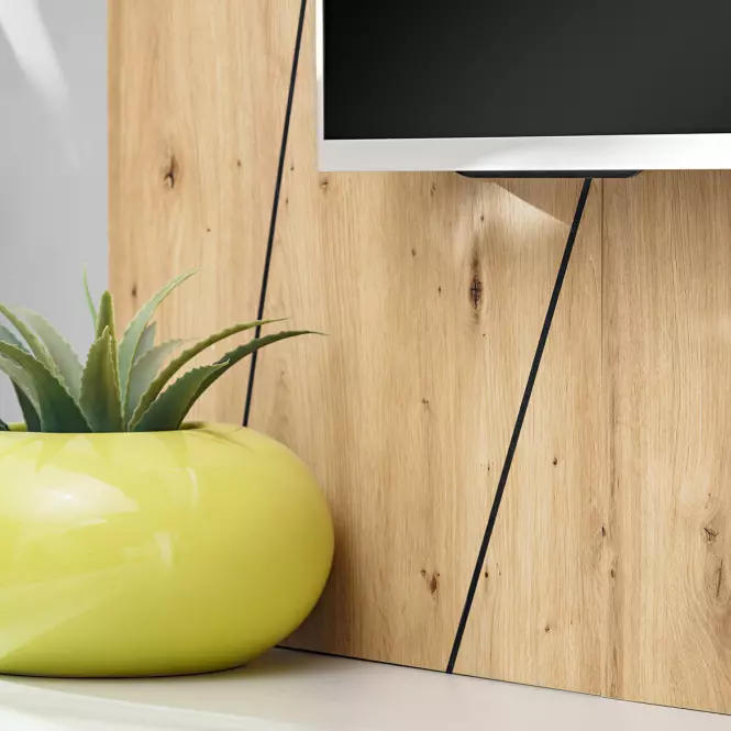 Obývací stěna XARI PGAS XR G2 perla gray/artisan