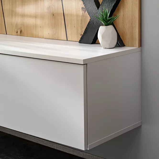 Obývací stěna XARI PGAS XR G2 perla gray/artisan